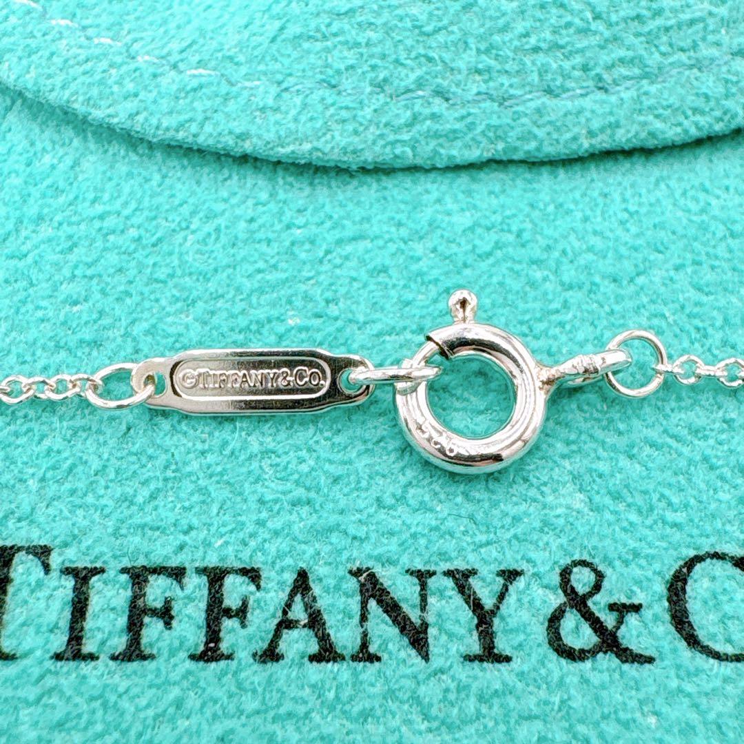 Tiffany & Co High Heels Blue Necklace In 925 Silver