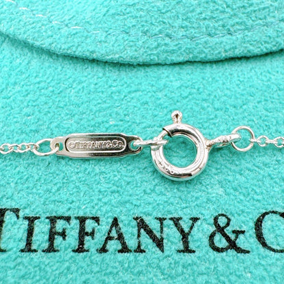 Tiffany & Co High Heels Blue Necklace In 925 Silver