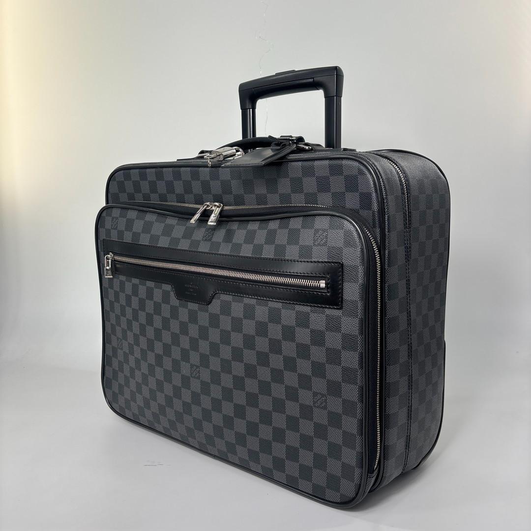 Louis Vuitton Damier Graphite Pilot Case Carry Travel Bag — view 2