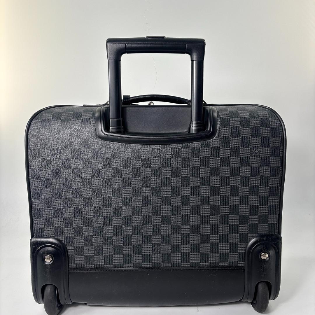 Louis Vuitton Damier Graphite Pilot Case Carry Travel Bag — view 5