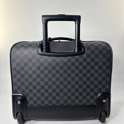 Louis Vuitton Damier Graphite Pilot Case Carry Travel Bag — view 5