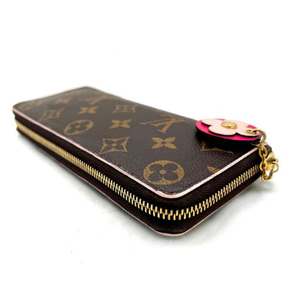 Louis Vuitton Monogram Portefeuille Clemence Flower Charm — view 5