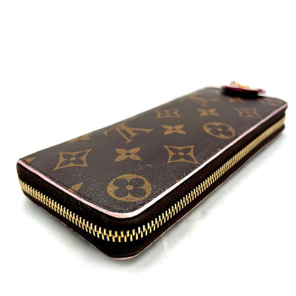 Louis Vuitton Monogram Portefeuille Clemence Flower Charm — view 6