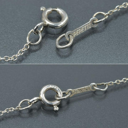 Tiffany & Co Polished Teardrop Small Cross Necklace — view 9