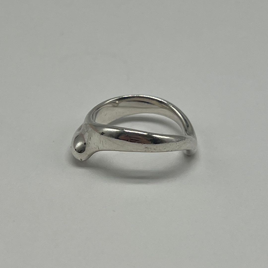 Tiffany & Co Elsa Peretti Cube Wave Ring — view 3