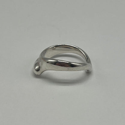 Tiffany & Co Elsa Peretti Cube Wave Ring — view 3