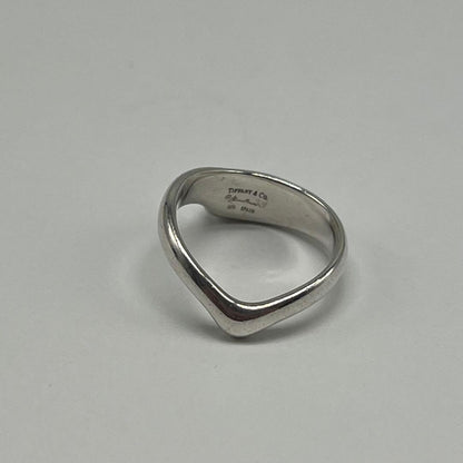 Tiffany & Co Elsa Peretti Cube Wave Ring — view 4