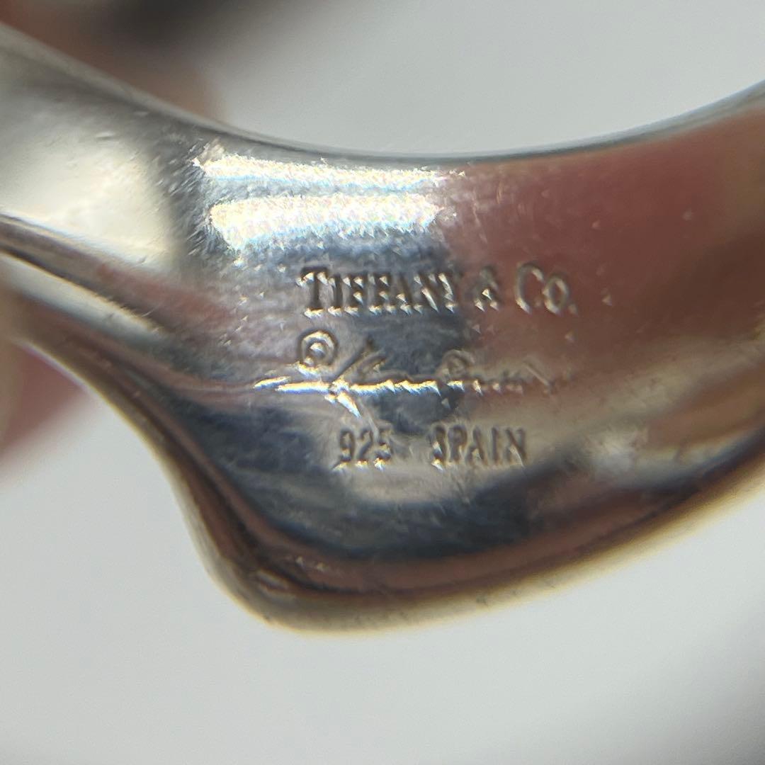 Tiffany & Co Elsa Peretti Cube Wave Ring — view 6