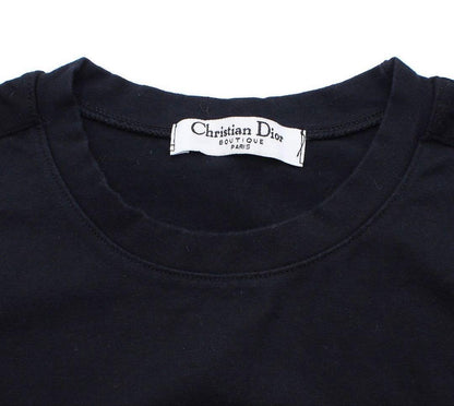 Dior Logo Cotton Long T-Shirt — view 4