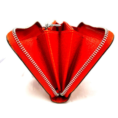 Louis Vuitton Epi Zippy Wallet Orange