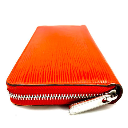 Louis Vuitton Epi Zippy Wallet Orange