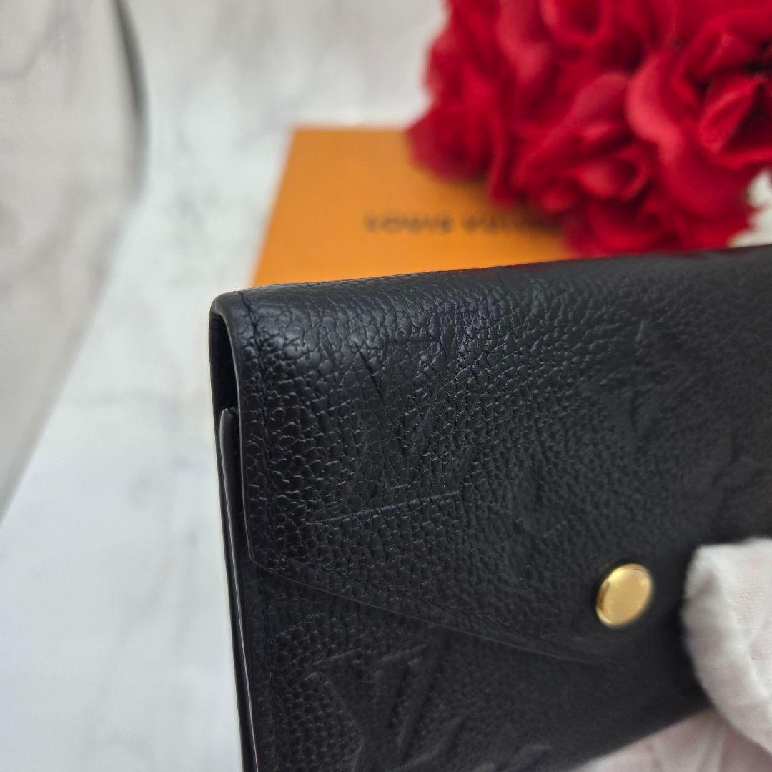 Louis Vuitton Monogram Empreinte Portefeuille Victorine Fold Wallet — view 4