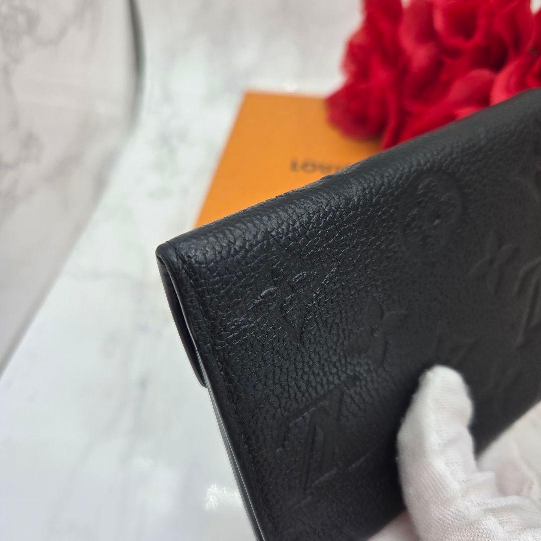 Louis Vuitton Monogram Empreinte Portefeuille Victorine Fold Wallet — view 6
