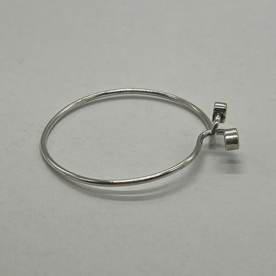 Tiffany & Co Double Heart Hook Bangle Combination Bracelet — view 3