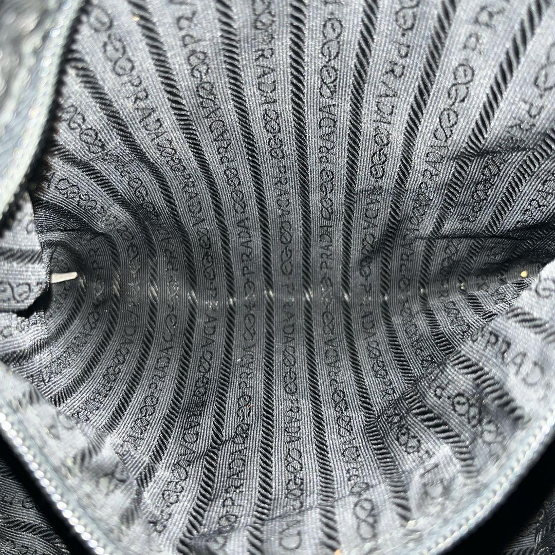 Archive Y2k 00s Prada Backpack Black