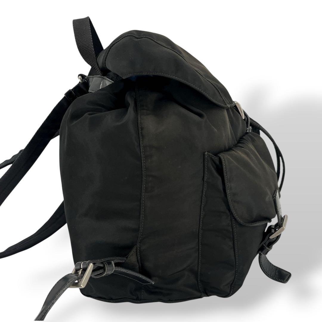 Archive Y2k 00s Prada Backpack Black