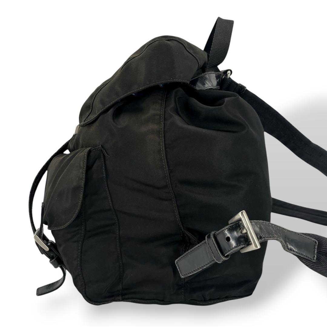 Archive Y2k 00s Prada Backpack Black