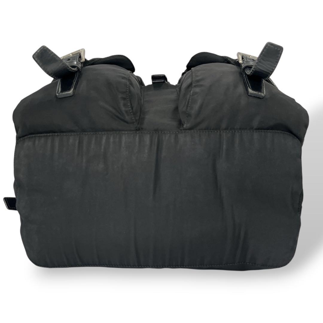 Archive Y2k 00s Prada Backpack Black