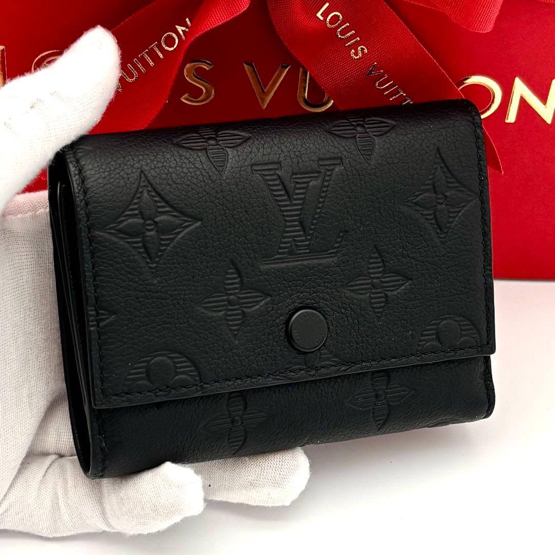 Louis Vuitton Victor Wallet Monogram Shadow Black
