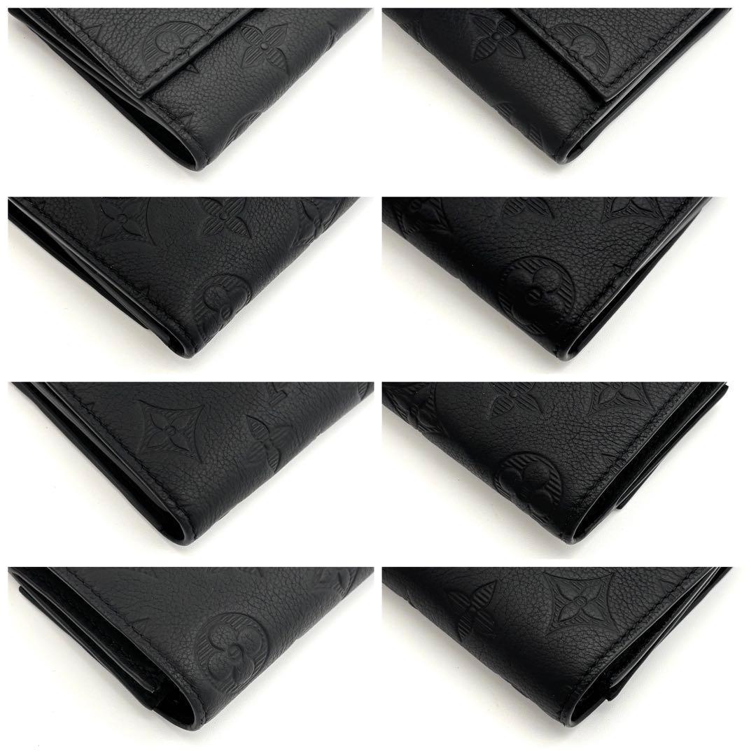Louis Vuitton Victor Wallet Monogram Shadow Black — view 8