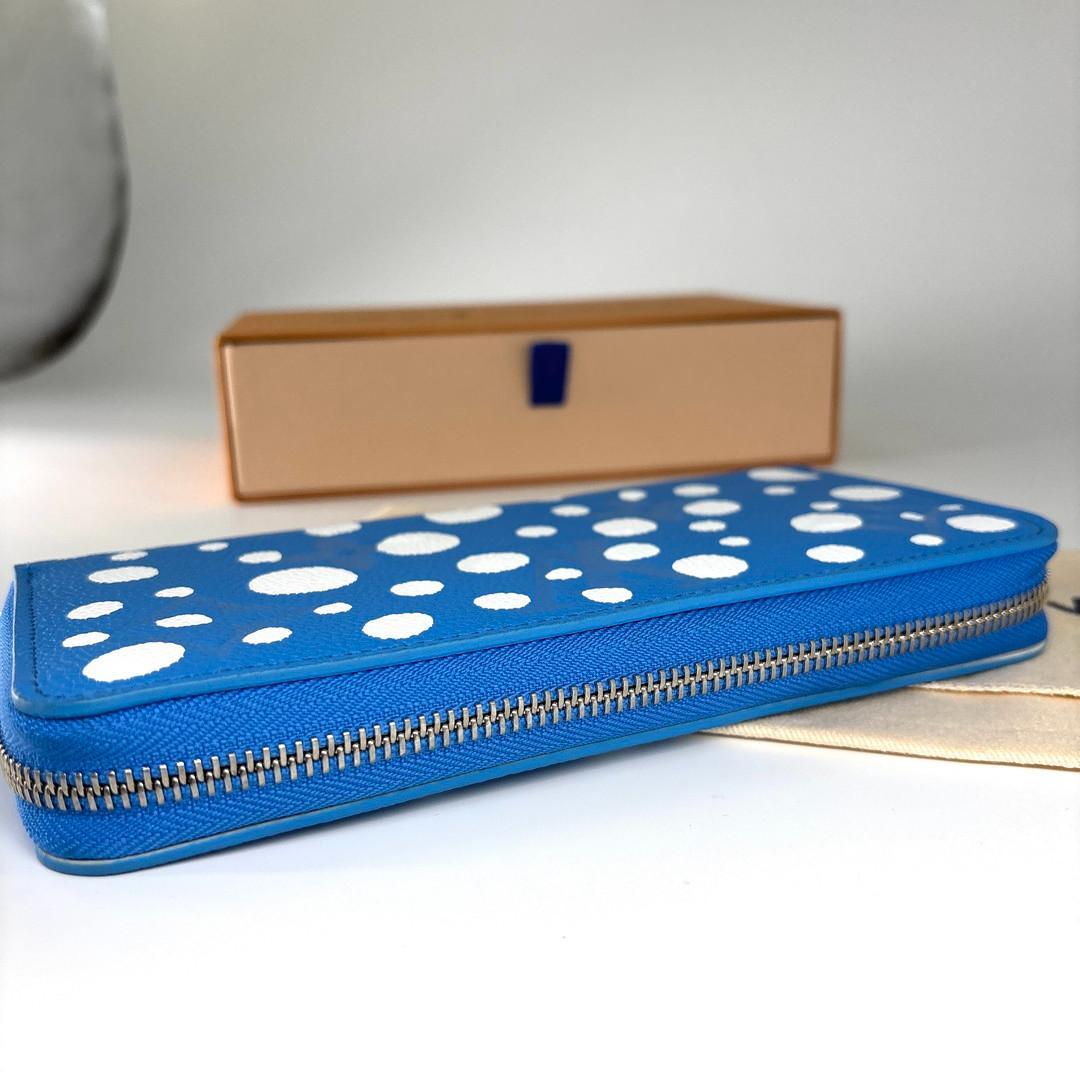 Louis Vuitton Yayoi Kusama Monogram Empreinte Zippy Wallet — view 5