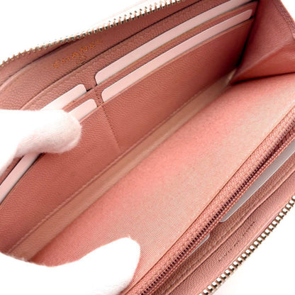 Chanel Wallet New Camellia Caviar Round — view 6