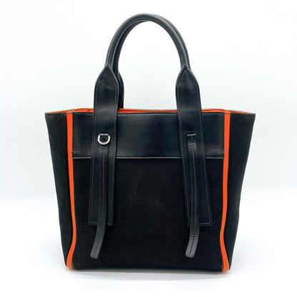 Prada Tote Bag Wuverture Small Canvas Black