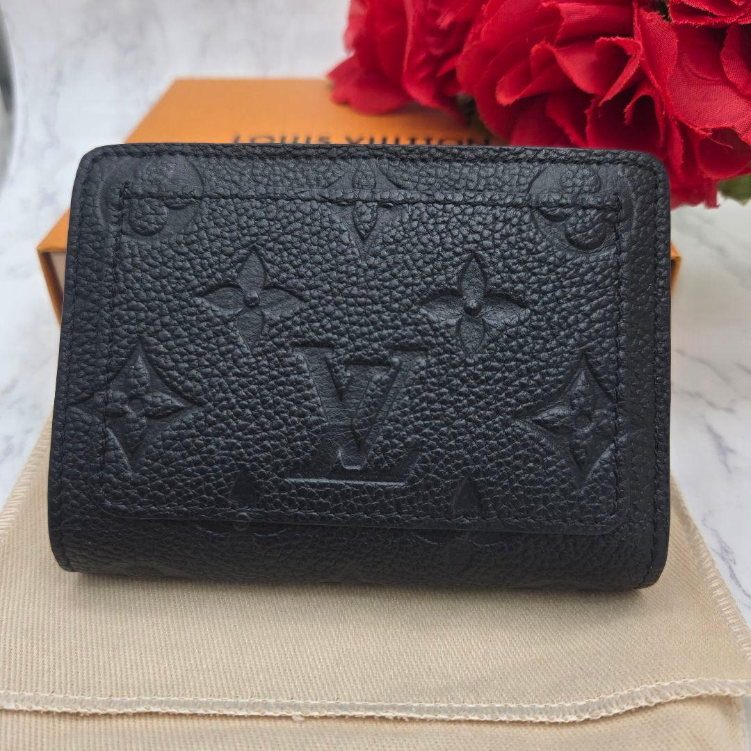 Louis Vuitton Monogram Empreinte Portefeuille Clair Wallet