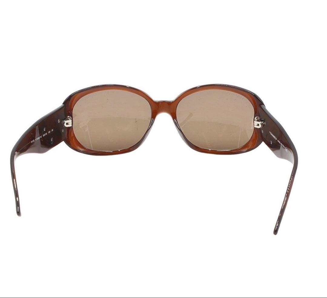Chanel Camellia Tortoiseshell Sunglasses Eyewear — view 3