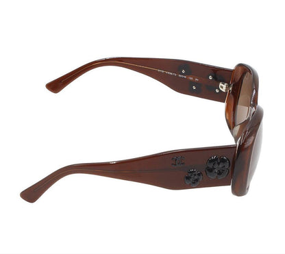 Chanel Camellia Tortoiseshell Sunglasses Eyewear — view 5