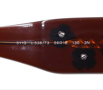 Chanel Camellia Tortoiseshell Sunglasses Eyewear — view 8