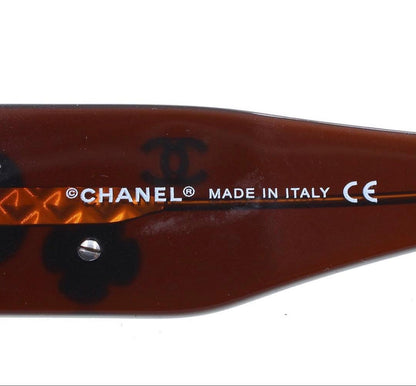 Chanel Camellia Tortoiseshell Sunglasses Eyewear — view 9