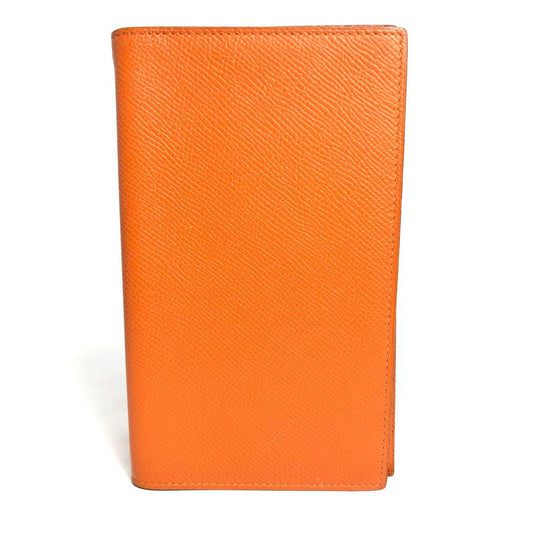Hermes Notebook Cabas - Agenda Vision Orange Leather