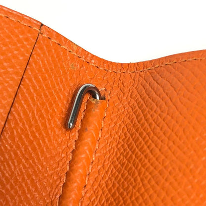 Hermes Notebook Cabas - Agenda Vision Orange Leather