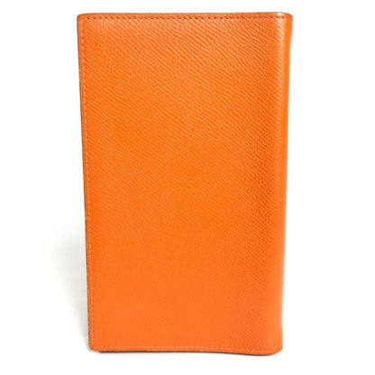 Hermes Notebook Cabas - Agenda Vision Orange Leather
