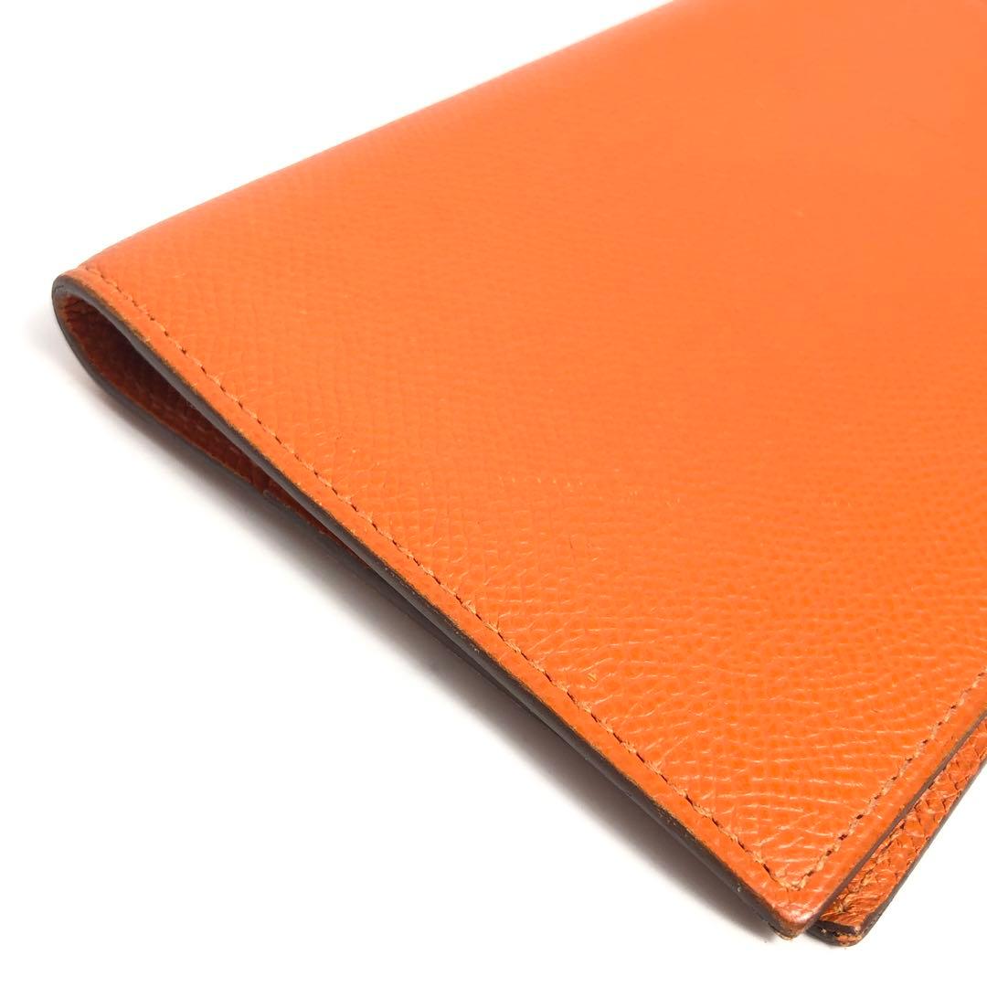Hermes Notebook Cabas - Agenda Vision Orange Leather