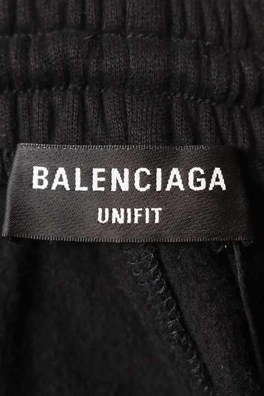 Balenciaga 641673 Tkvd8 Logo Patch Wide Sweatshirt Long Pants Men's S
