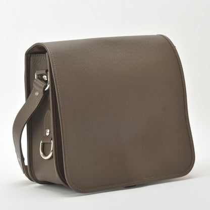 Louis Vuitton Andrey Shoulder Bag Taiga Leather Brown