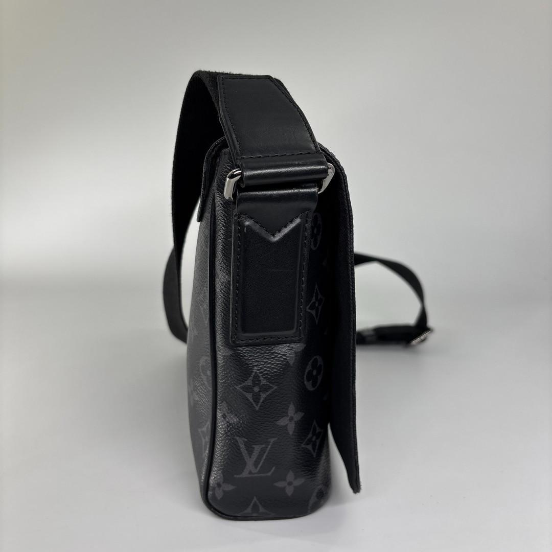Louis Vuitton Monogram Eclipse District PM Shoulder Bag — view 4