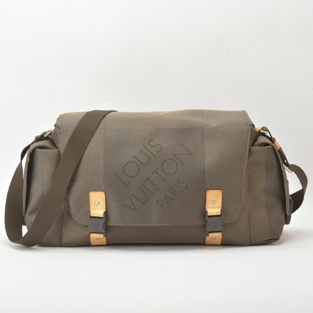 Louis Vuitton Bellier Shoulder Bag Damier Jean Terre