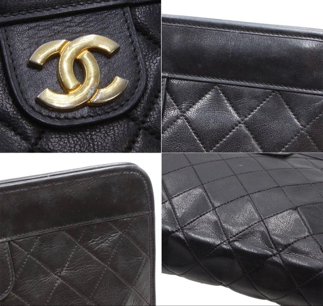 Chanel Matelasse Cocoma Clamskin Clutch/second Bag