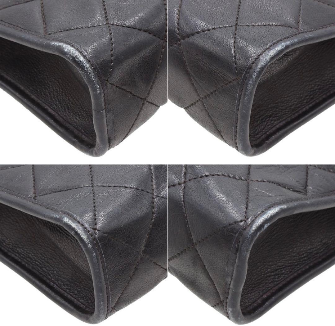 Chanel Matelasse Cocoma Clamskin Clutch/second Bag