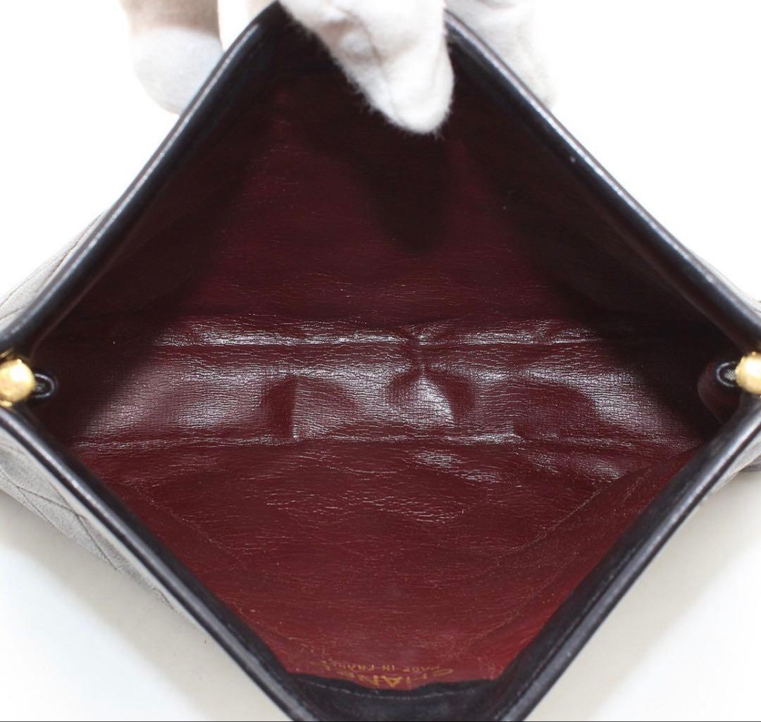 Chanel Matelasse Cocoma Clamskin Clutch/second Bag