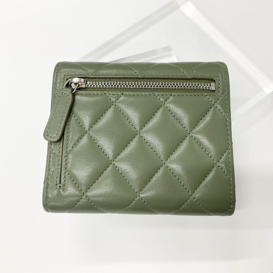 Chanel Lambskin Classic Small Wallet Coin Case — view 3