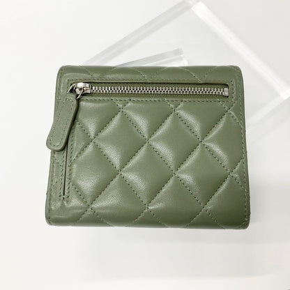 Chanel Lambskin Classic Small Wallet Coin Case — view 3