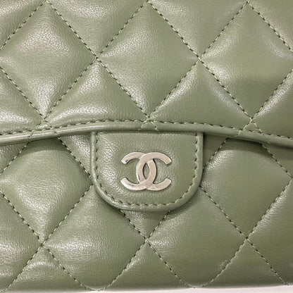 Chanel Lambskin Classic Small Wallet Coin Case — view 4