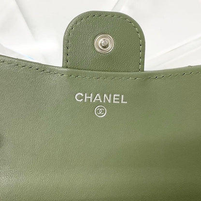 Chanel Lambskin Classic Small Wallet Coin Case — view 6