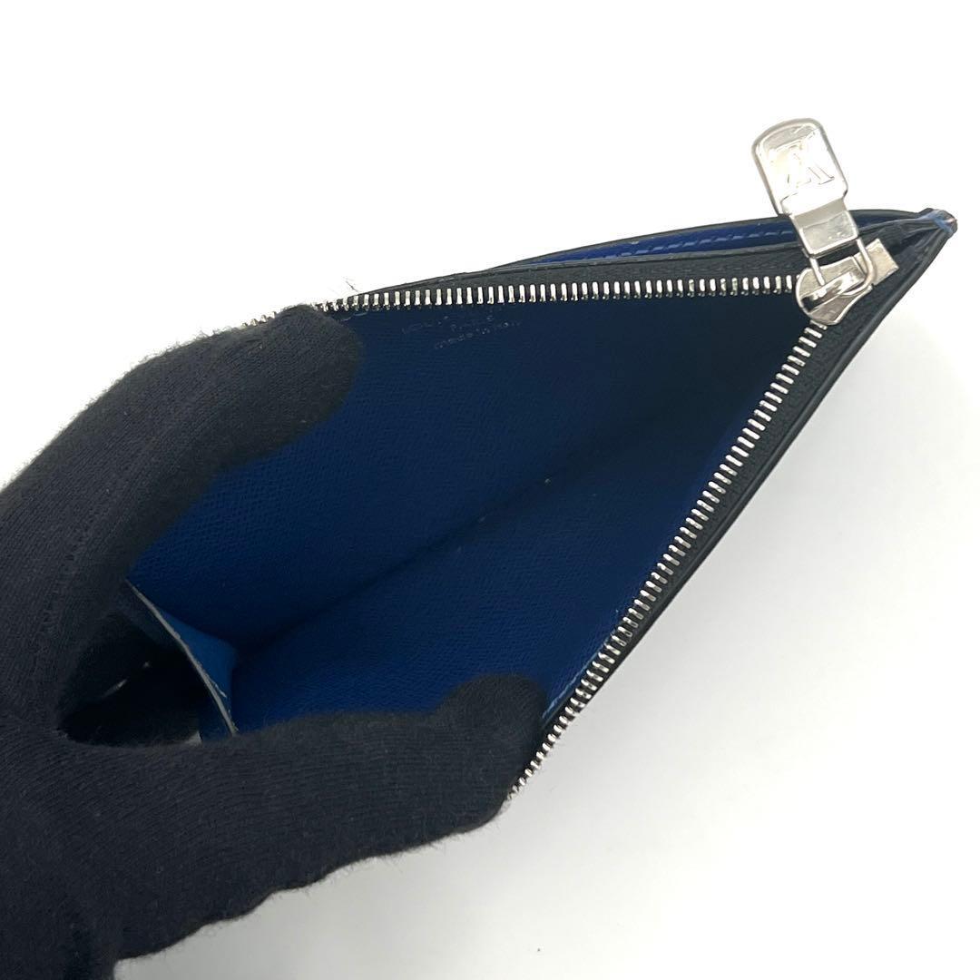 Louis Vuitton Taigarama Coin Card Holder Purse — view 3