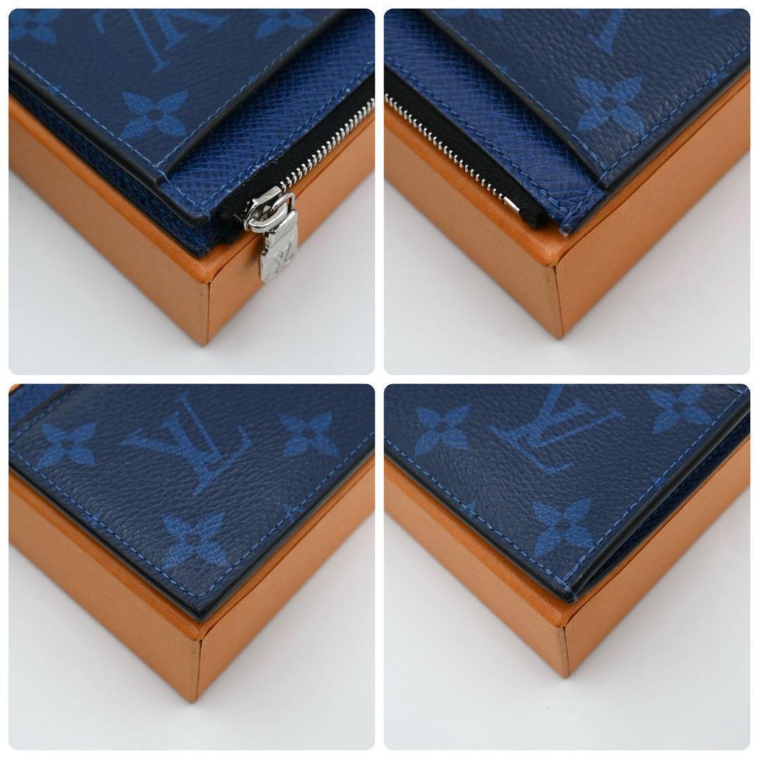 Louis Vuitton Taigarama Coin Card Holder Purse — view 6