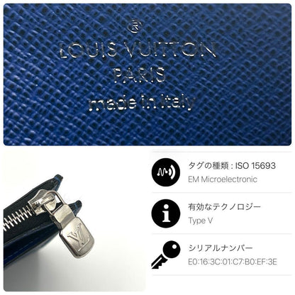 Louis Vuitton Taigarama Coin Card Holder Purse — view 8